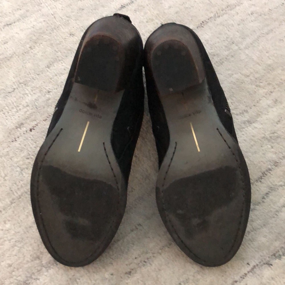 Dolce Vita Jaeger Bootie, Double Side Zip. Color: Black. Size 7 - Picture 10 of 13